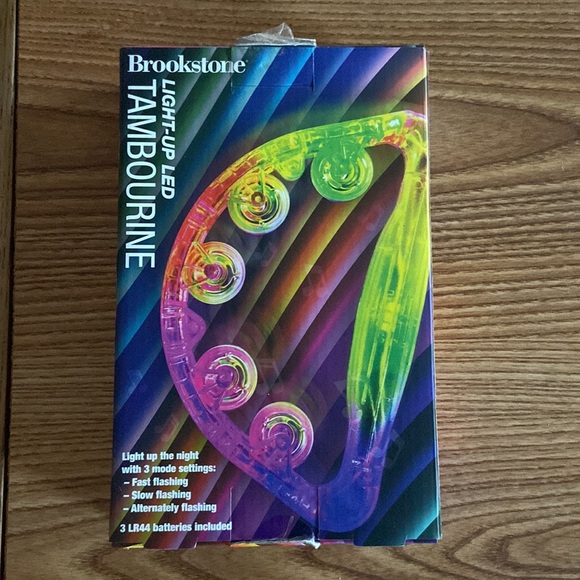 Brookstone tambourine. Christmas gift Not used - Picture 2 of 3